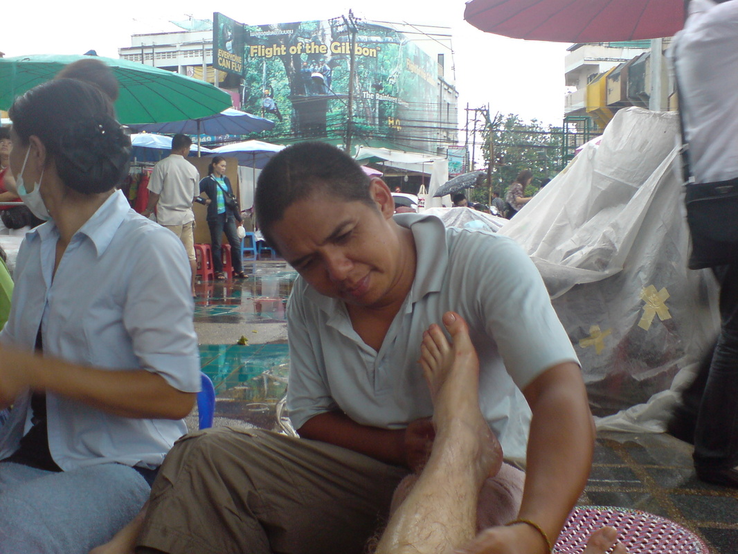 Foot massage in Chiang Mai Patrik Lord